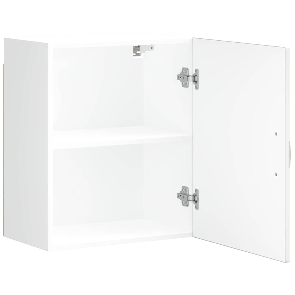 Keukenbovenkasten 2 st Kalmar bewerkt hout wit is nu te koop bij PeponiXL, paradijselijk wonen!