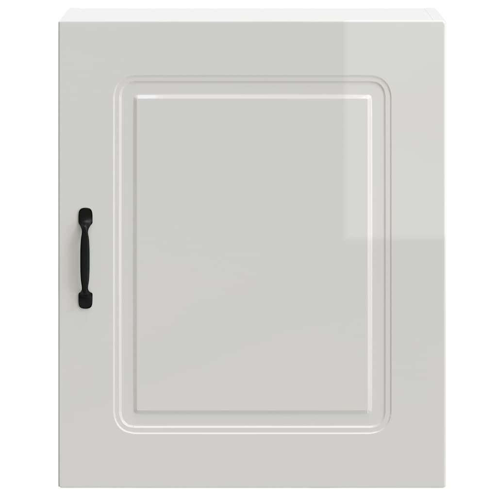Keukenwandkast Kalmar hoogglans wit bewerkt hout is nu te koop bij PeponiXL, paradijselijk wonen!