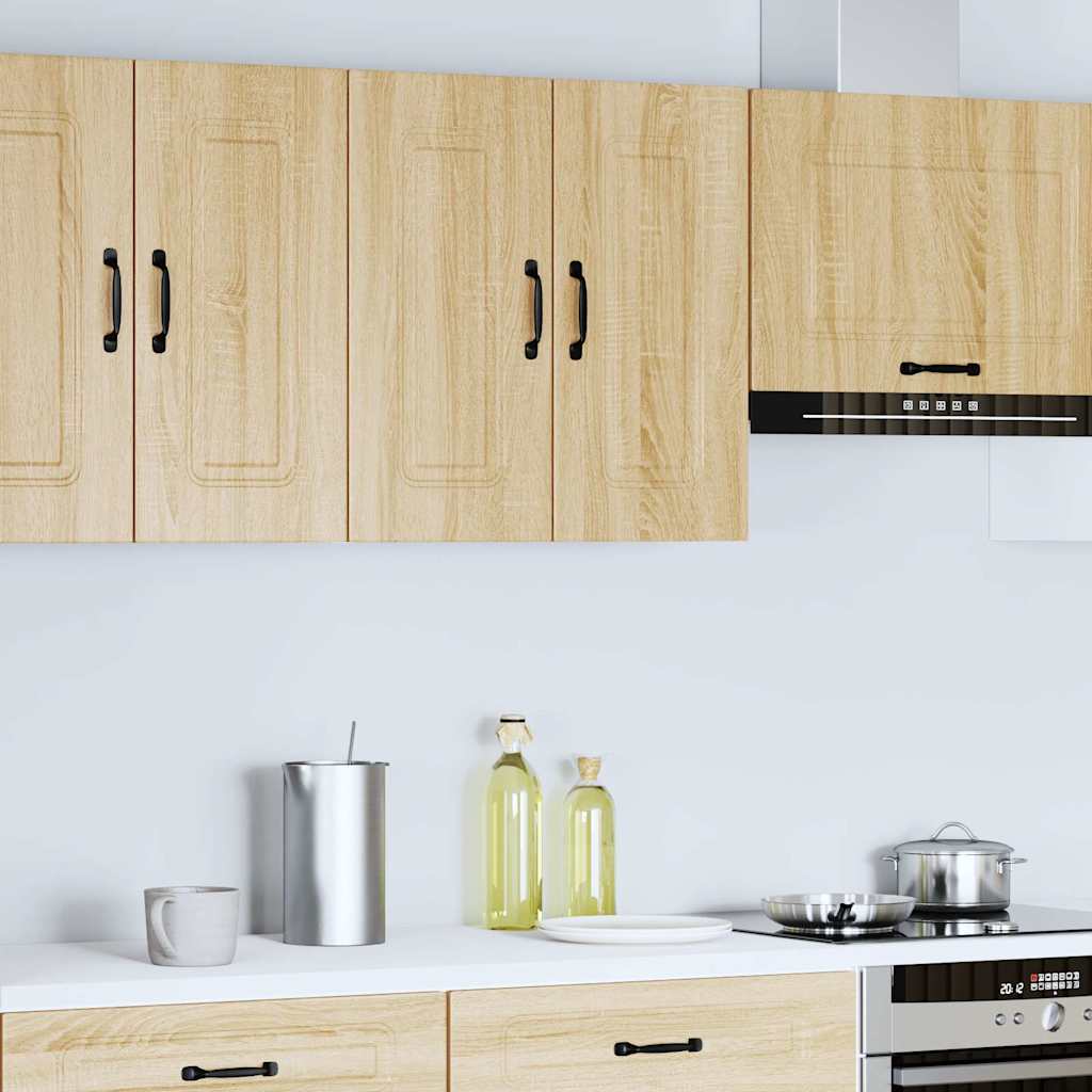 Keukenbovenkast Kalmar bewerkt hout sonoma eikenkleurig is nu te koop bij PeponiXL, paradijselijk wonen!