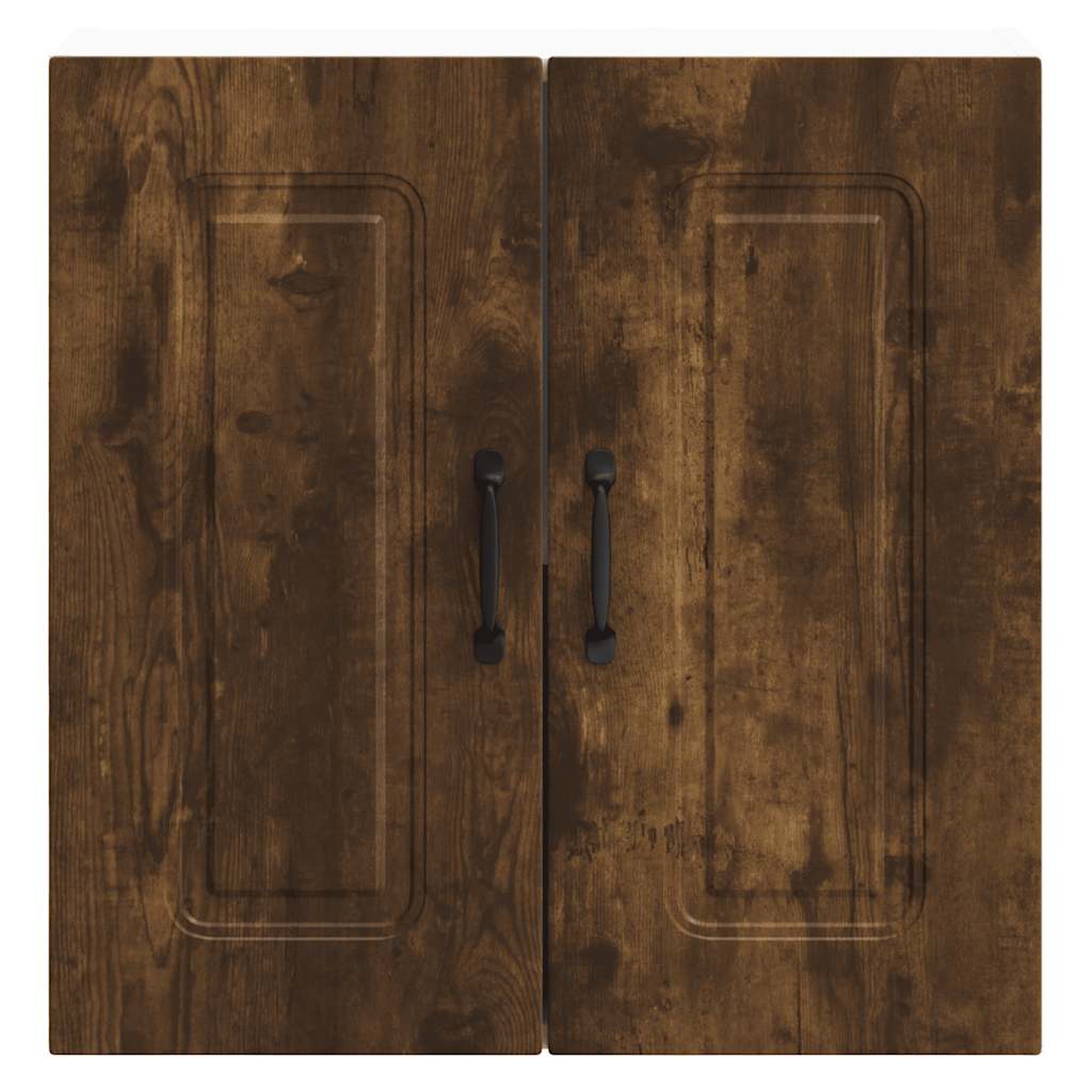 Keukenbovenkast Kalmar bewerkt hout gerookt eikenkleurig is nu te koop bij PeponiXL, paradijselijk wonen!