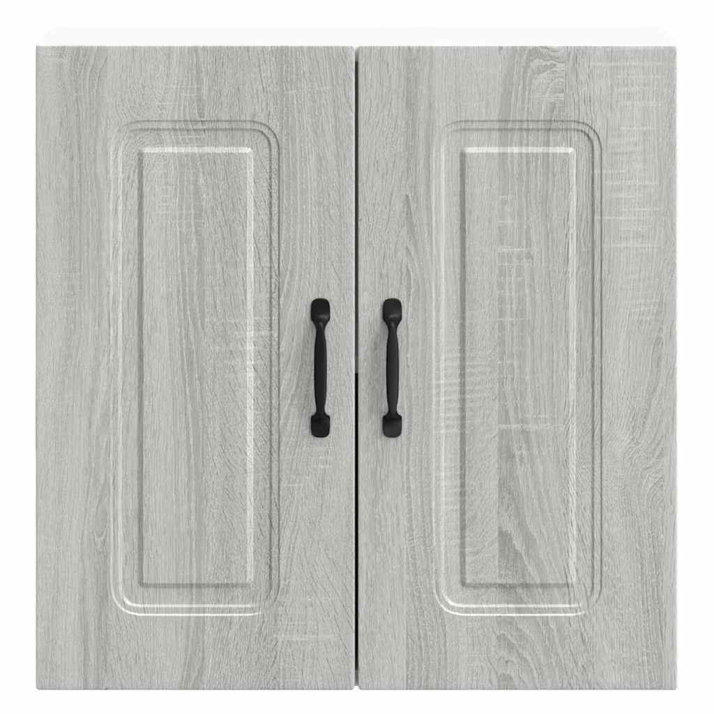 Keukenbovenkast Kalmar bewerkt hout grijs sonoma eiken is nu te koop bij PeponiXL, paradijselijk wonen!