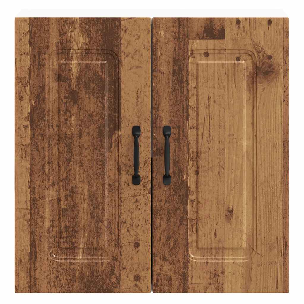 Keukenbovenkast Kalmar bewerkt hout oud houtkleurig is nu te koop bij PeponiXL, paradijselijk wonen!