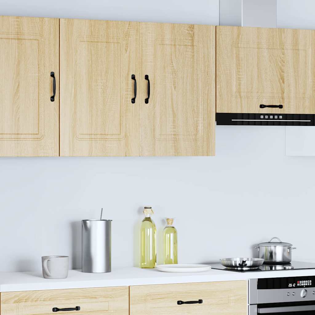 Keukenbovenkast Kalmar bewerkt hout sonoma eikenkleurig is nu te koop bij PeponiXL, paradijselijk wonen!