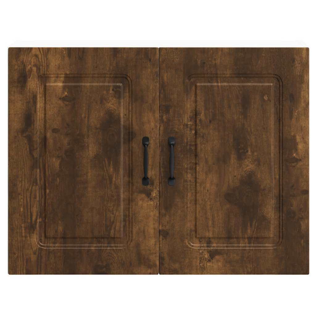 Keukenbovenkast Kalmar bewerkt hout gerookt eikenkleurig is nu te koop bij PeponiXL, paradijselijk wonen!