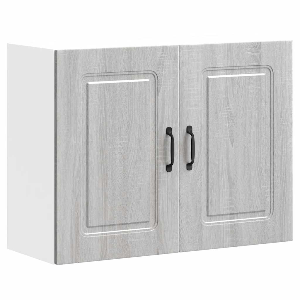 Keukenbovenkast Kalmar bewerkt hout grijs sonoma eiken is nu te koop bij PeponiXL, paradijselijk wonen!