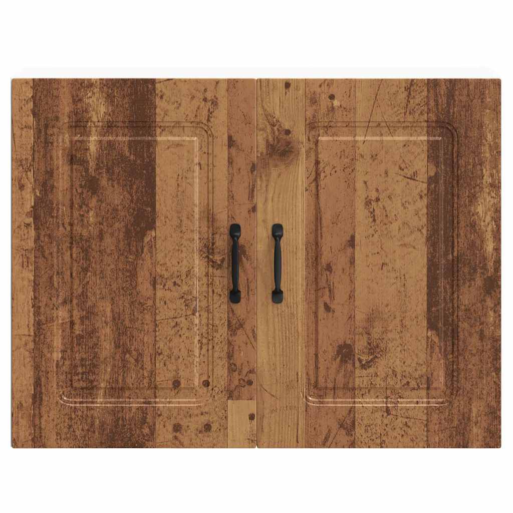 Keukenbovenkast Kalmar bewerkt hout oud houtkleurig is nu te koop bij PeponiXL, paradijselijk wonen!