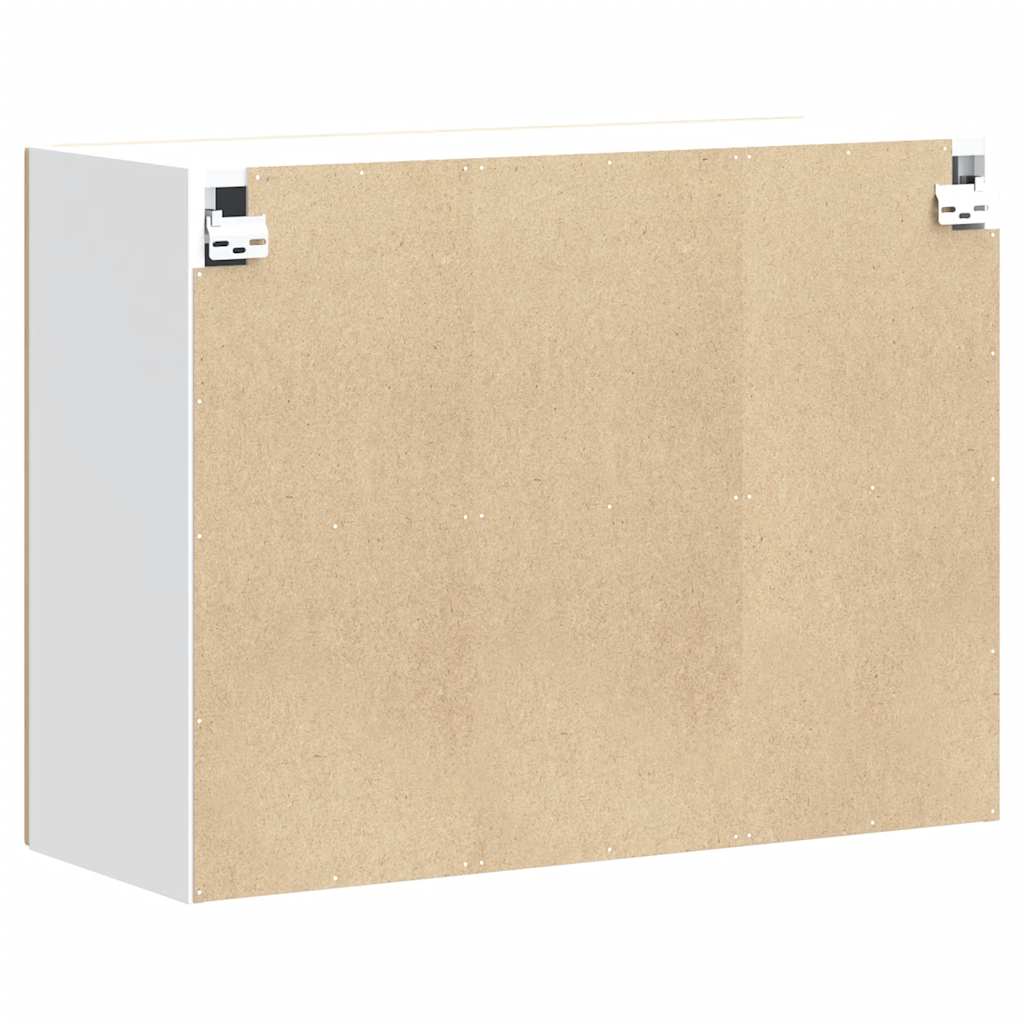 Keukenbovenkast Kalmar bewerkt hout artisanaal eikenkleur is nu te koop bij PeponiXL, paradijselijk wonen!