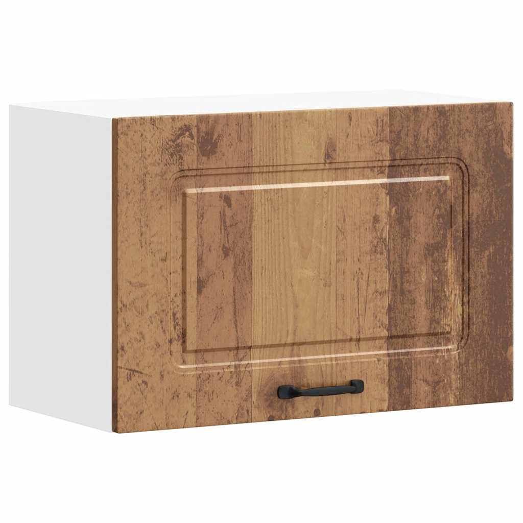 Keukenbovenkast Kalmar bewerkt hout oud houtkleurig is nu te koop bij PeponiXL, paradijselijk wonen!