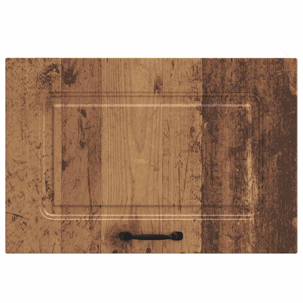 Keukenbovenkast Kalmar bewerkt hout oud houtkleurig is nu te koop bij PeponiXL, paradijselijk wonen!