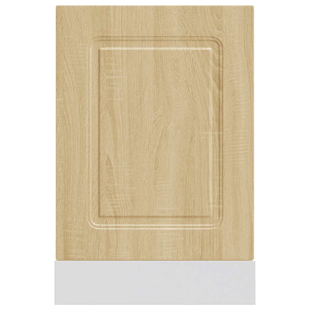 Vaatwaspaneel Kalmar 45x1,5x57 cm bewerkt hout sonoma eiken is nu te koop bij PeponiXL, paradijselijk wonen!