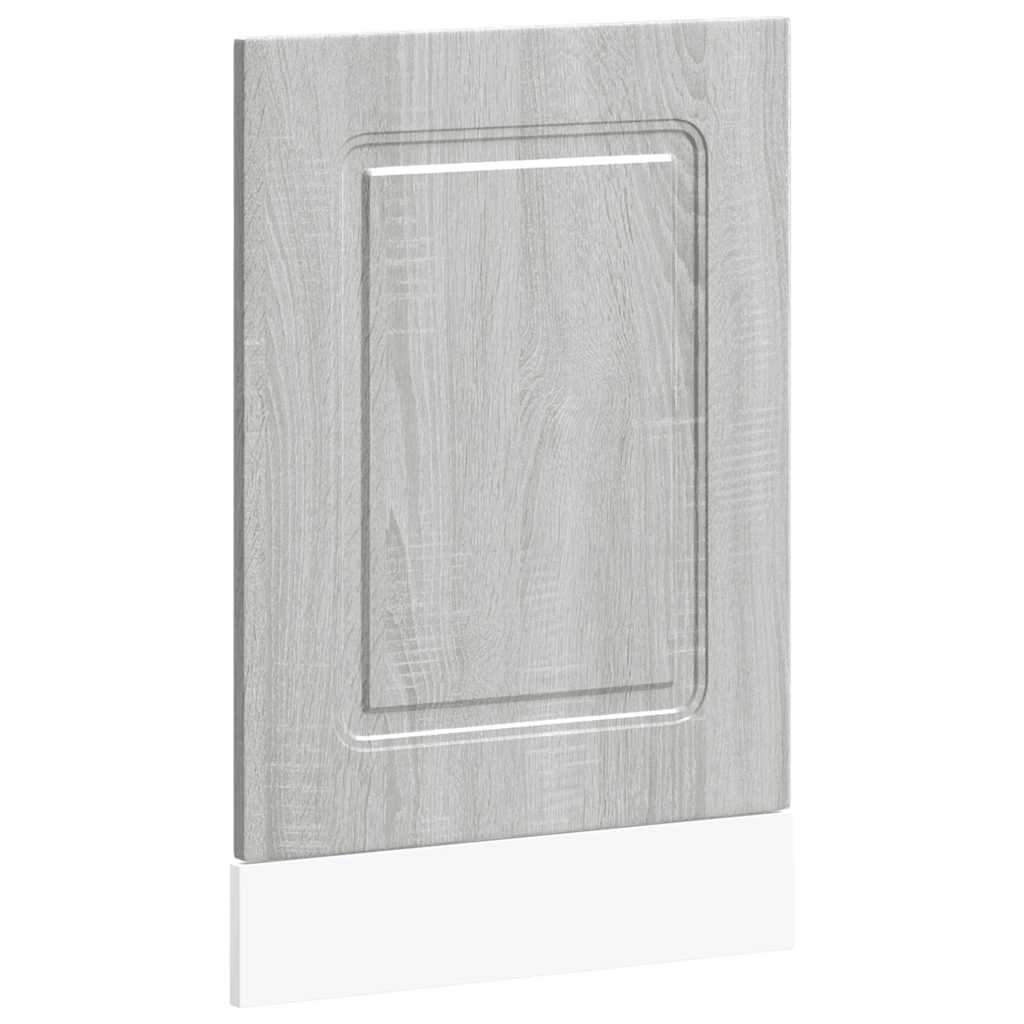 Vaatwaspaneel Kalmar 45x1,5x57 cm bewerkt hout grijs sonoma is nu te koop bij PeponiXL, paradijselijk wonen!