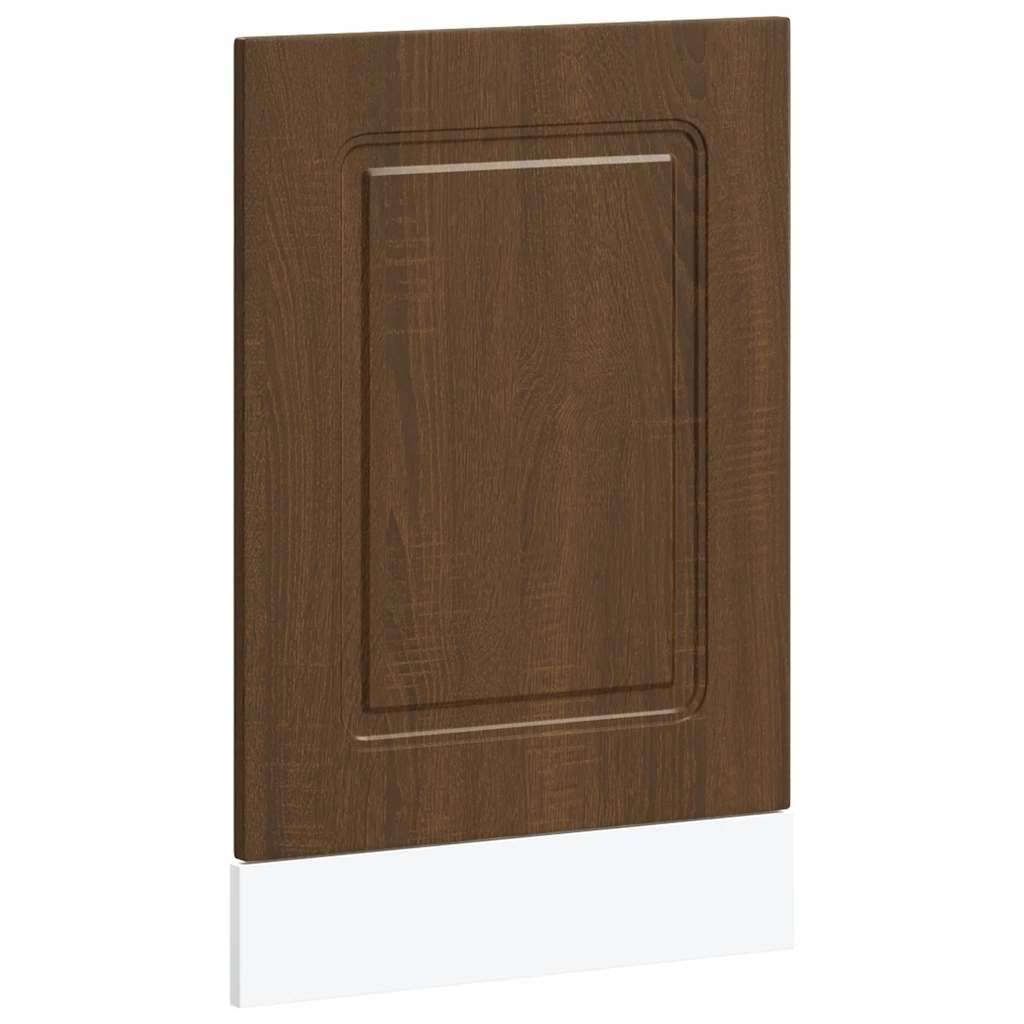 Vaatwaspaneel Kalmar 45x1,5x57 cm bewerkt hout bruin eikenkleur is nu te koop bij PeponiXL, paradijselijk wonen!