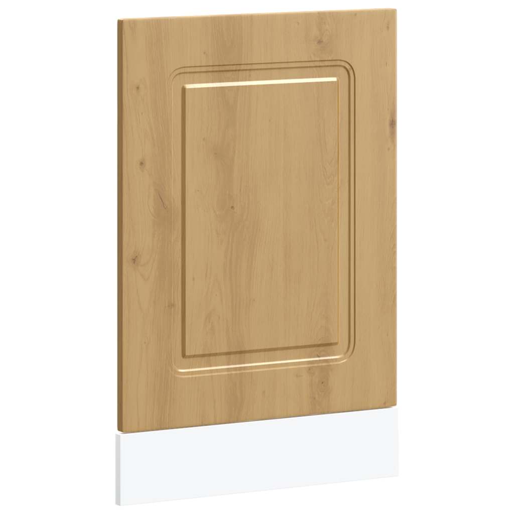Vaatwaspaneel Kalmar 45x1,5x57 cm bewerkt hout artisanaal eiken is nu te koop bij PeponiXL, paradijselijk wonen!