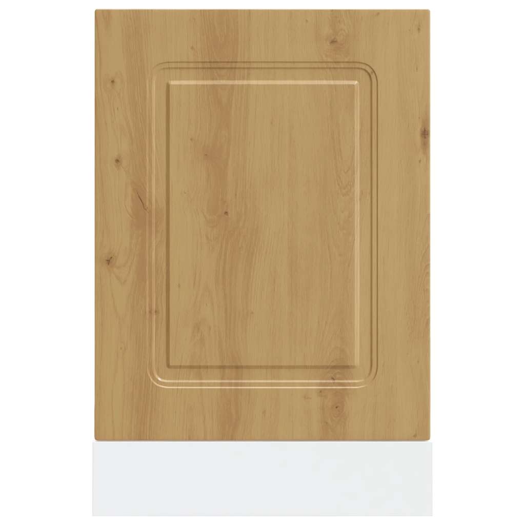Vaatwaspaneel Kalmar 45x1,5x57 cm bewerkt hout artisanaal eiken is nu te koop bij PeponiXL, paradijselijk wonen!