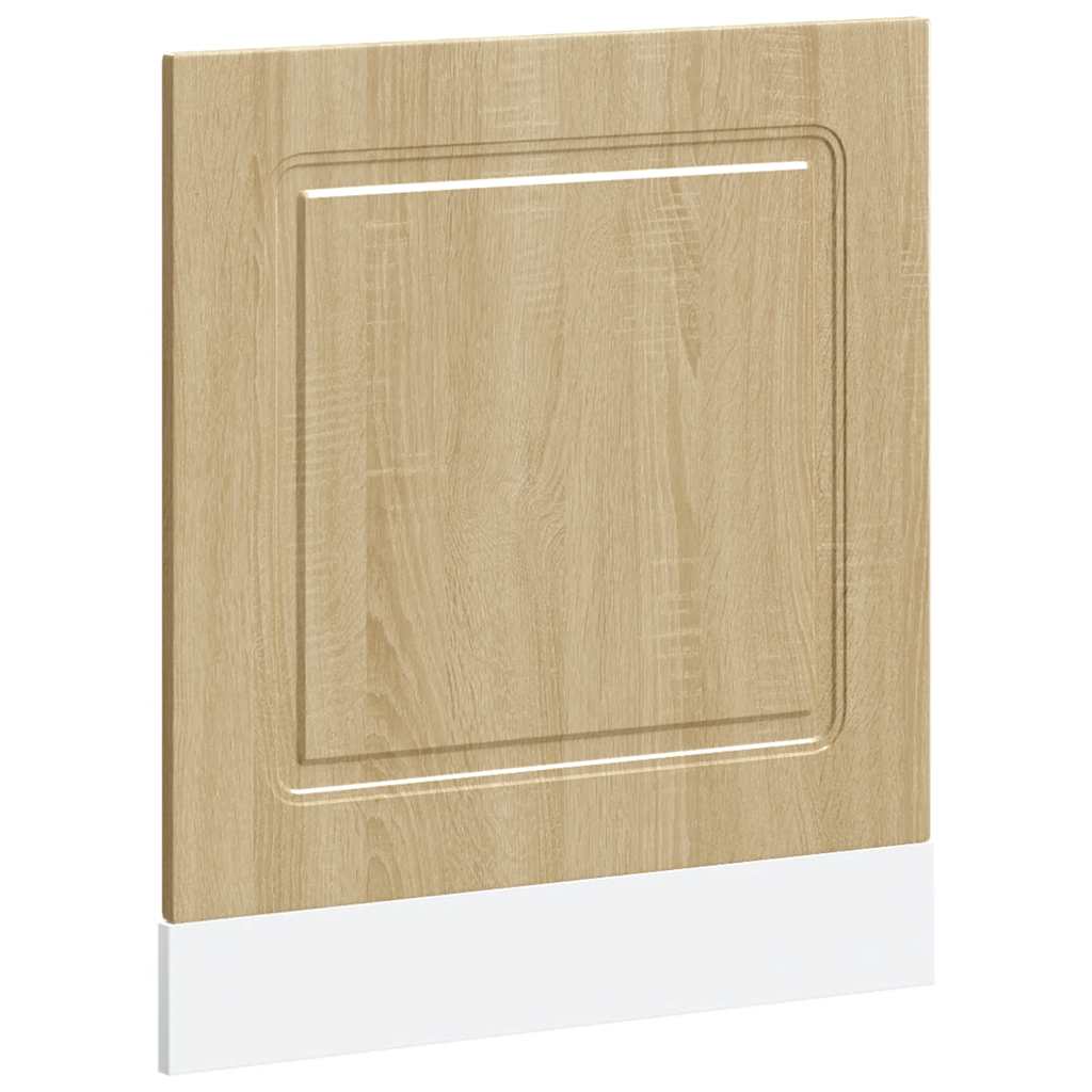Vaatwaspaneel Kalmar 60x1,5x57 cm bewerkt hout sonoma eiken is nu te koop bij PeponiXL, paradijselijk wonen!