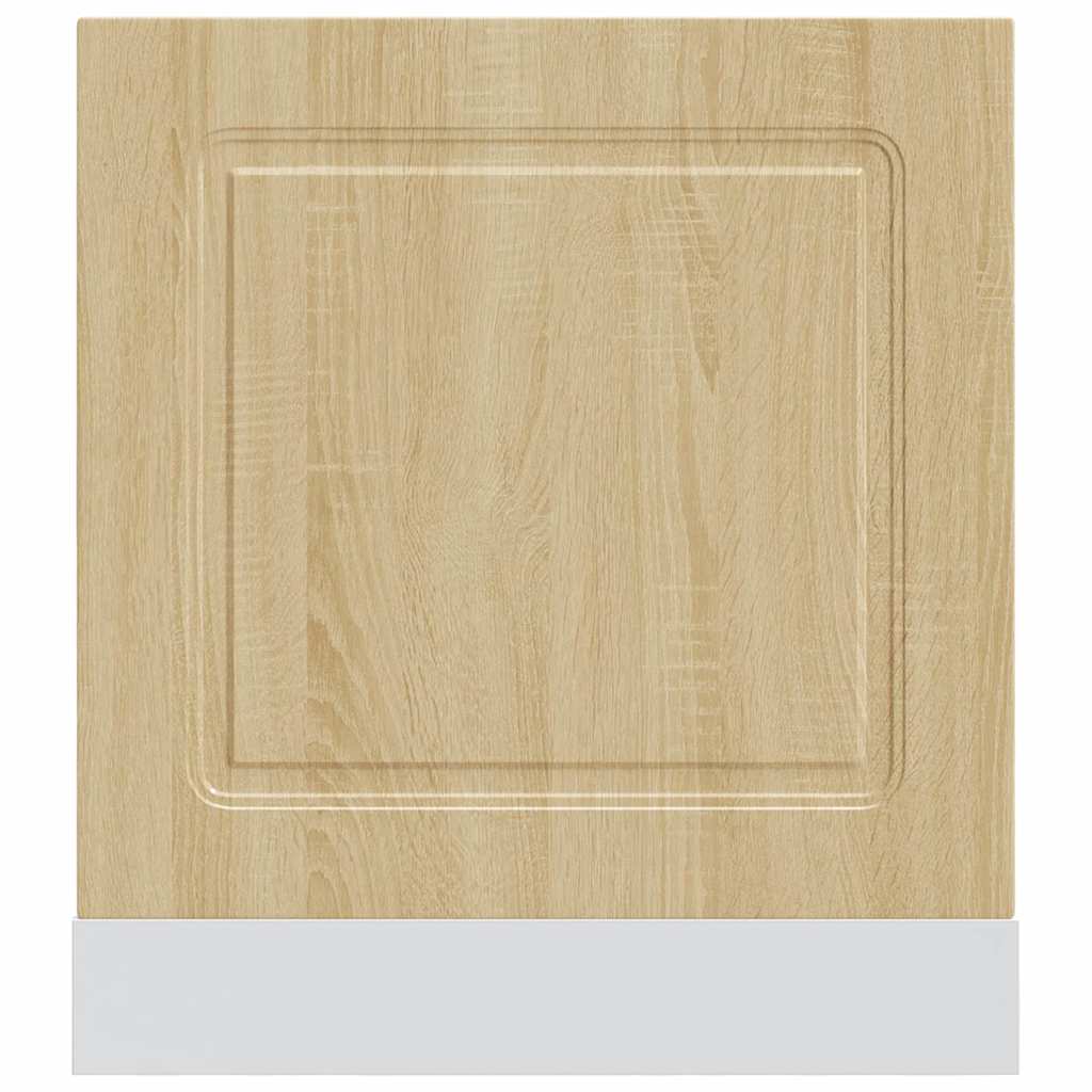 Vaatwaspaneel Kalmar 60x1,5x57 cm bewerkt hout sonoma eiken is nu te koop bij PeponiXL, paradijselijk wonen!