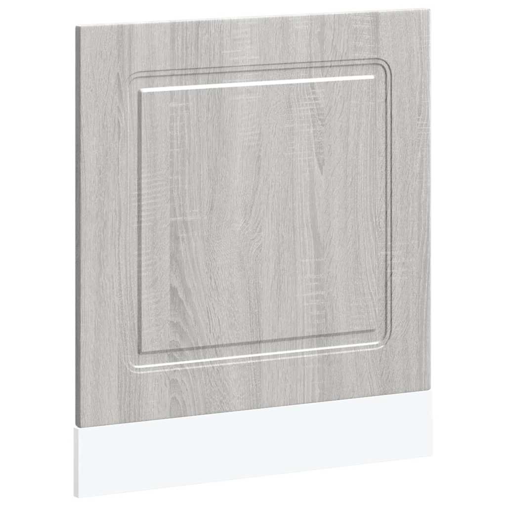 Vaatwaspaneel Kalmar 60x1,5x57 cm bewerkt hout grijs sonoma is nu te koop bij PeponiXL, paradijselijk wonen!