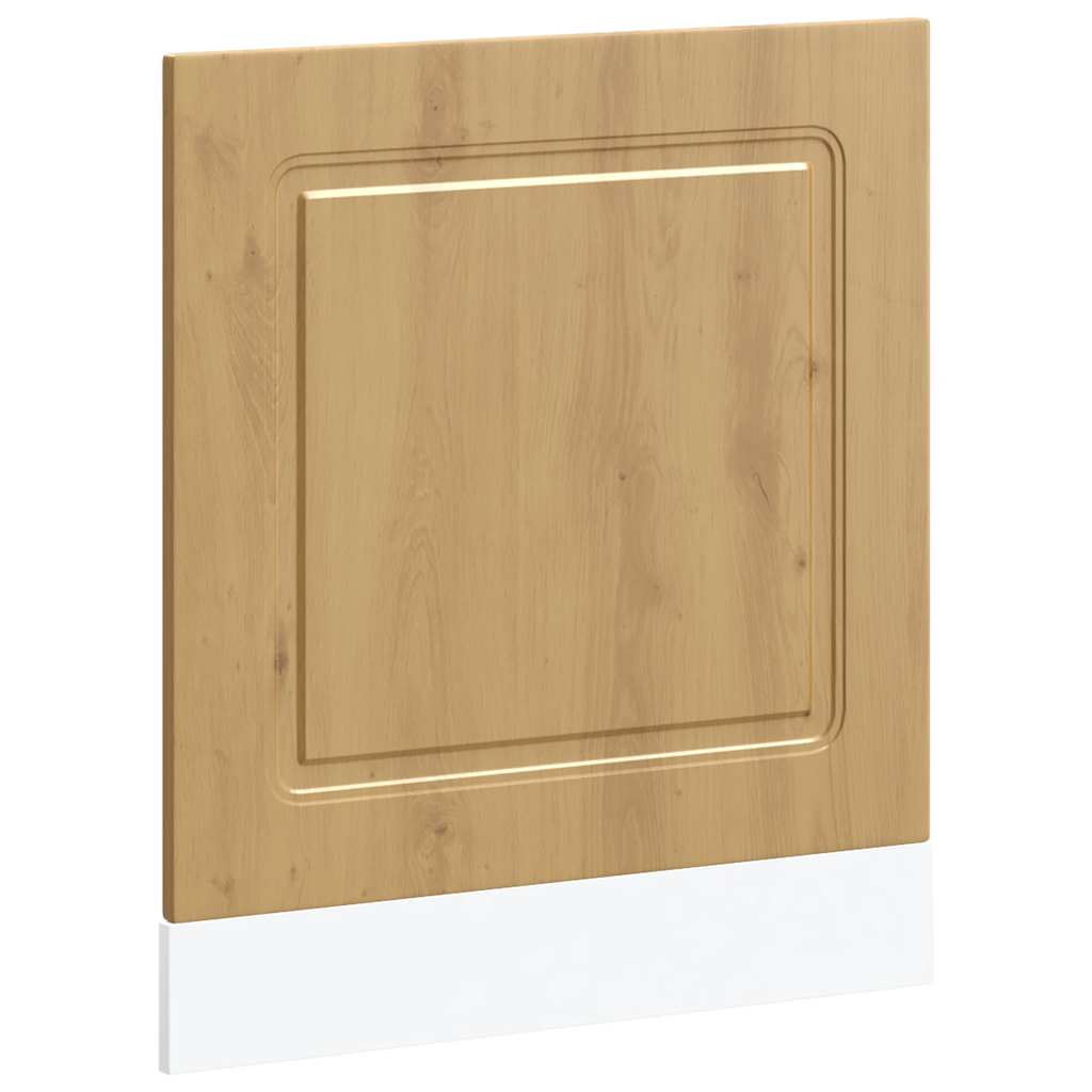 Vaatwaspaneel Kalmar 60x1,5x57 cm bewerkt hout artisanaal eiken is nu te koop bij PeponiXL, paradijselijk wonen!