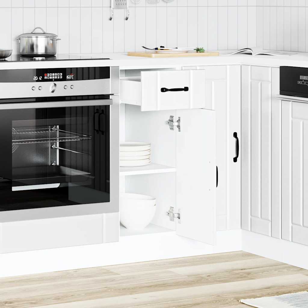 Onderkast Lucca bewerkt hout wit is nu te koop bij PeponiXL, paradijselijk wonen!