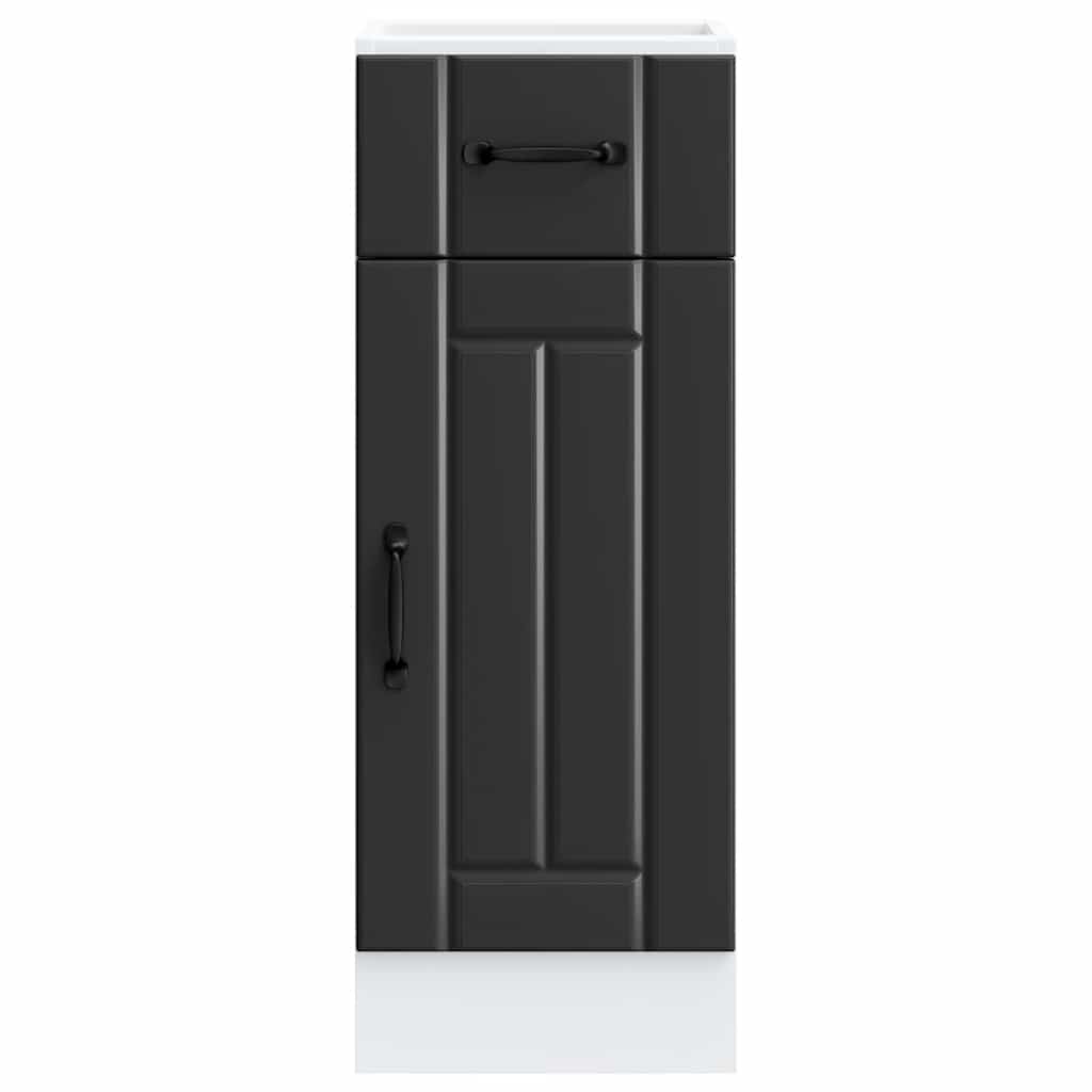Onderkast Lucca bewerkt hout zwart is nu te koop bij PeponiXL, paradijselijk wonen!