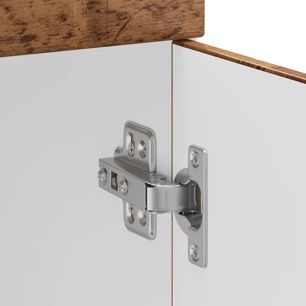 Onderkast Lucca bewerkt hout oud houtkleurig is nu te koop bij PeponiXL, paradijselijk wonen!