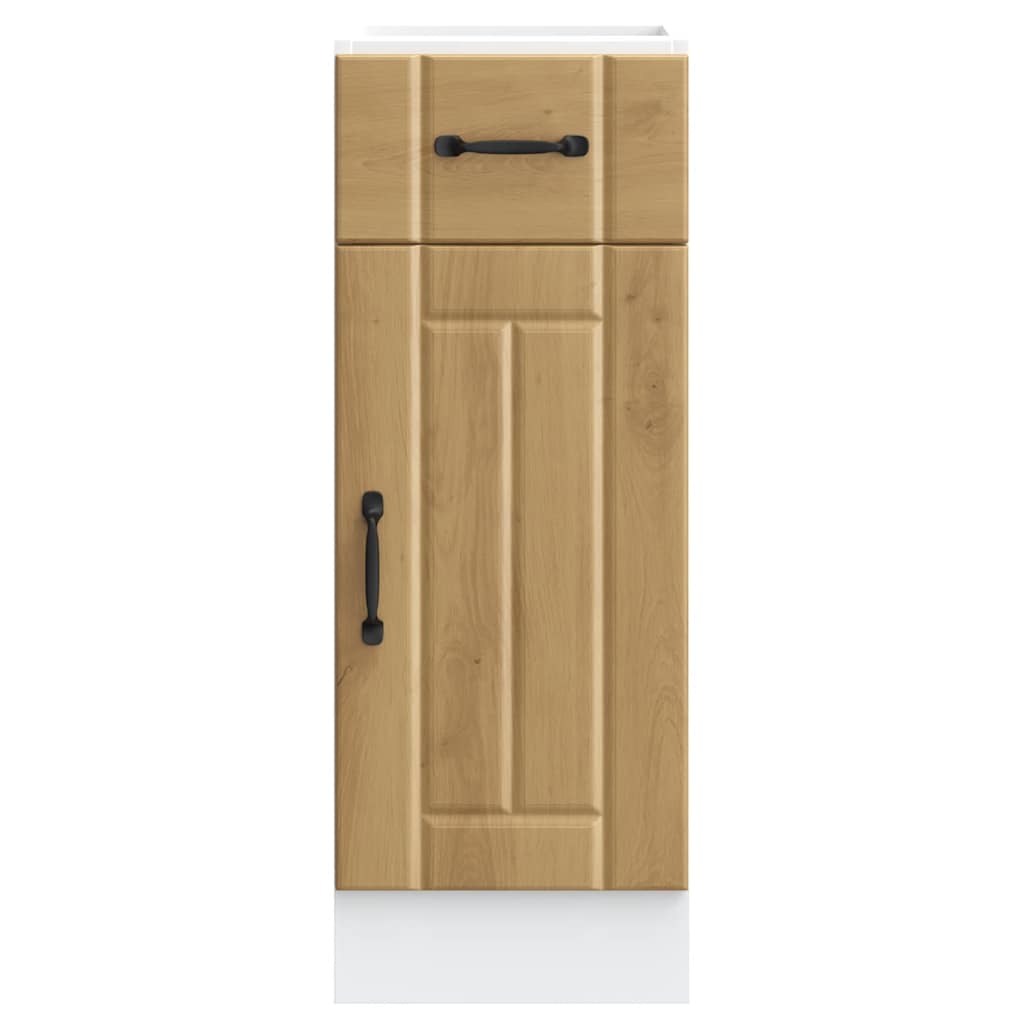 Onderkast Lucca bewerkt hout artisanaal eikenkleur is nu te koop bij PeponiXL, paradijselijk wonen!