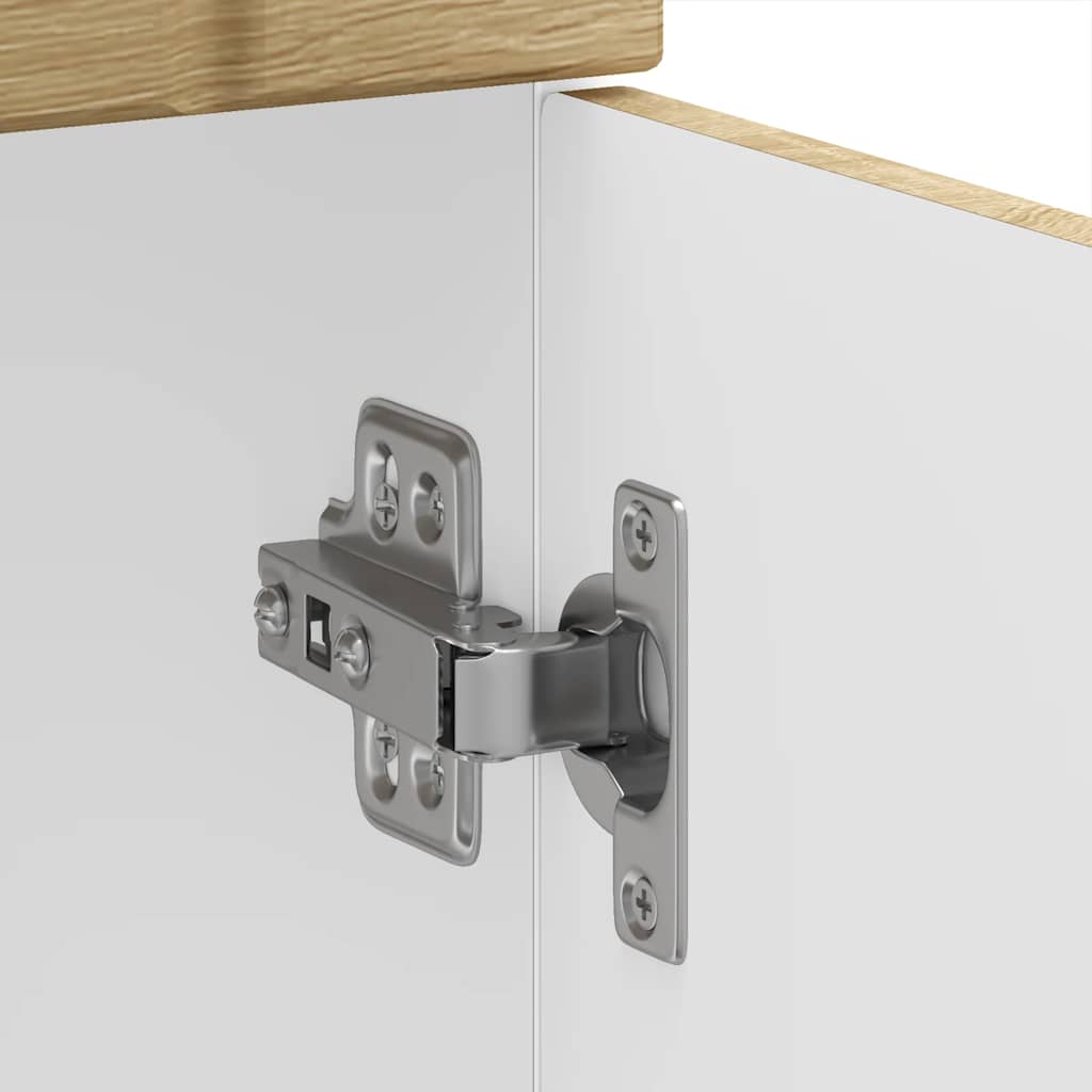 Onderkast Lucca bewerkt hout sonoma eikenkleurig is nu te koop bij PeponiXL, paradijselijk wonen!