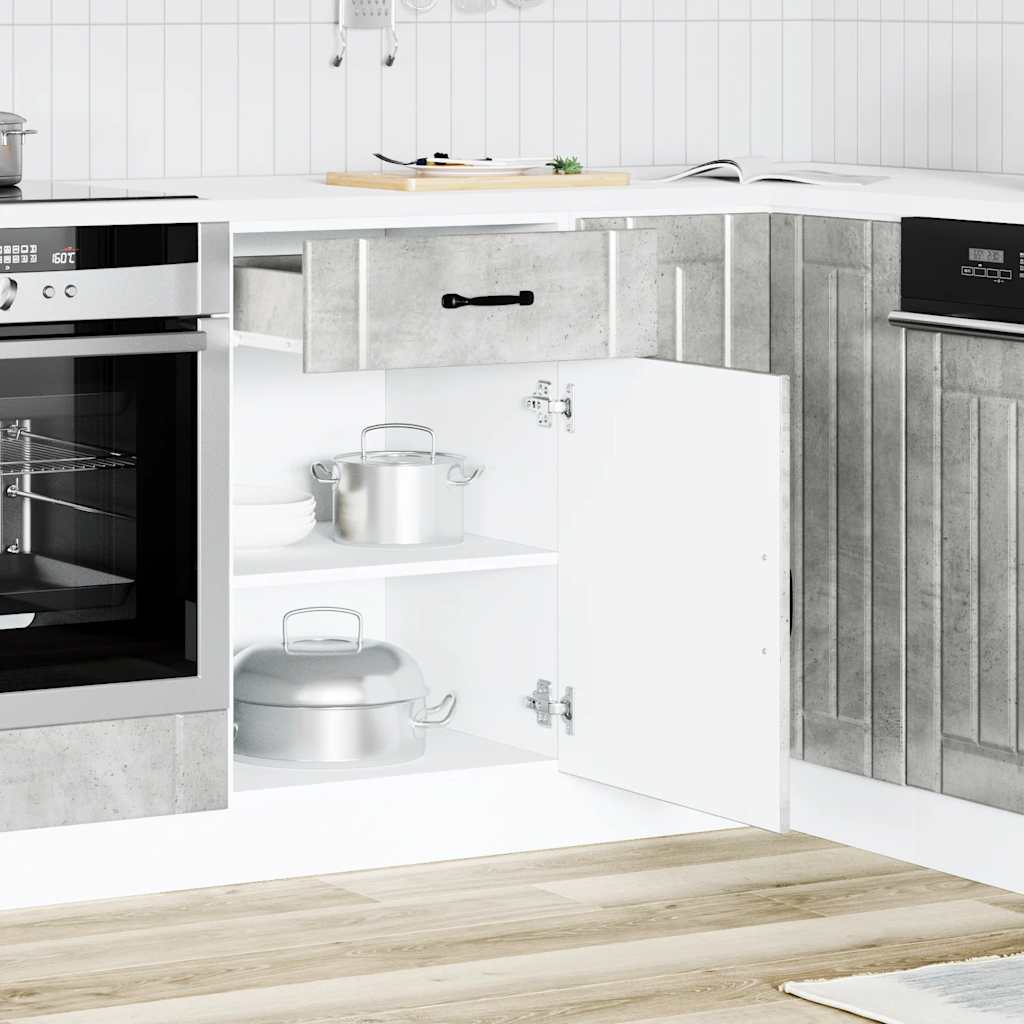 Onderkast Lucca bewerkt hout betongrijs is nu te koop bij PeponiXL, paradijselijk wonen!