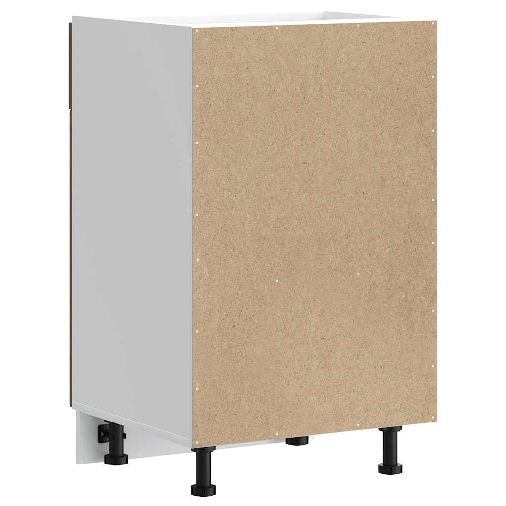 Onderkast Lucca bewerkt hout bruin eikenkleur is nu te koop bij PeponiXL, paradijselijk wonen!