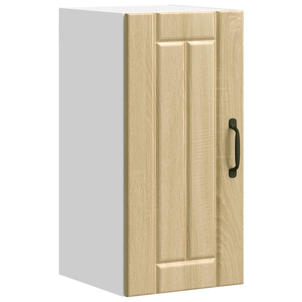 Keukenbovenkast Lucca bewerkt hout sonoma eikenkleurig is nu te koop bij PeponiXL, paradijselijk wonen!