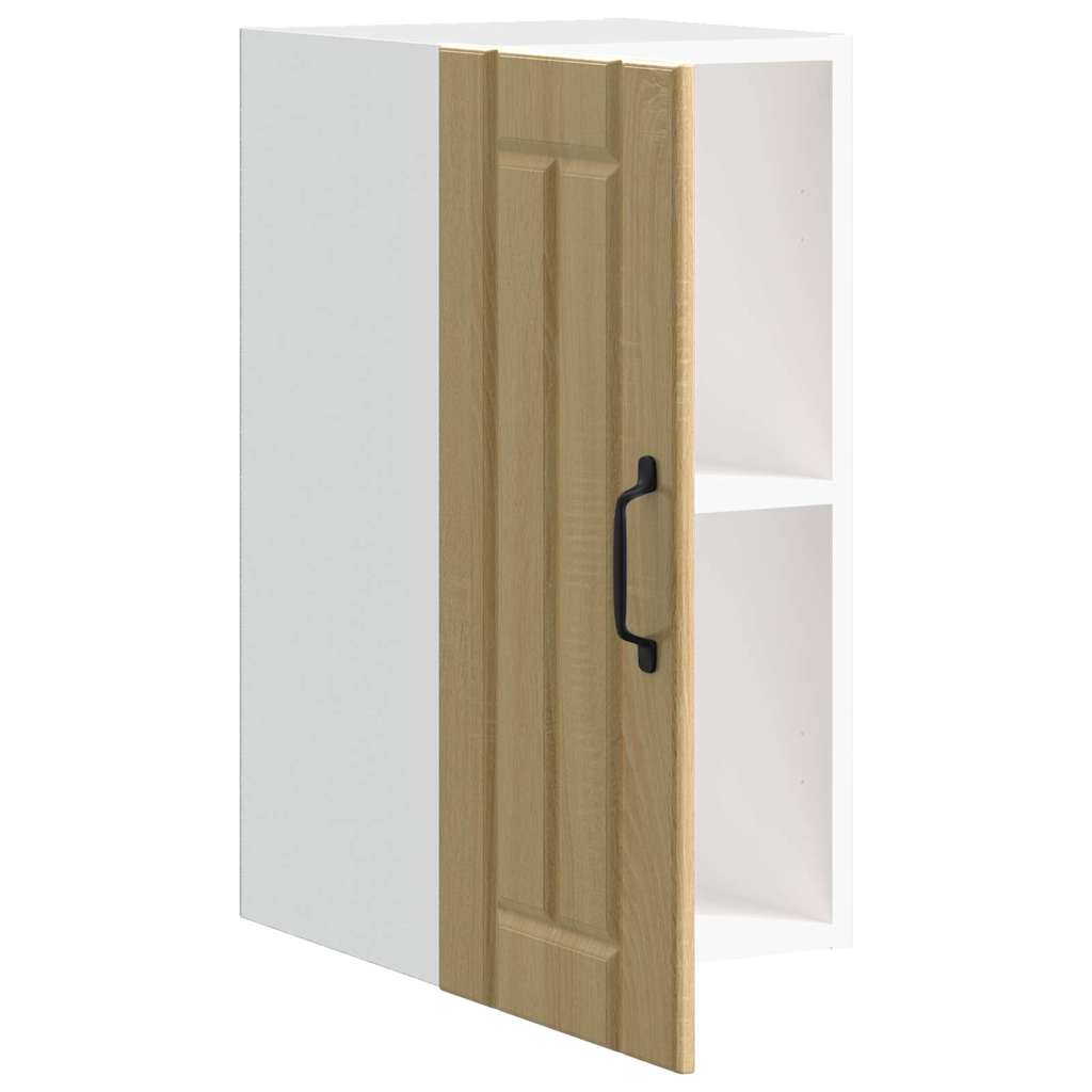 Keukenbovenkast Lucca bewerkt hout sonoma eikenkleurig is nu te koop bij PeponiXL, paradijselijk wonen!