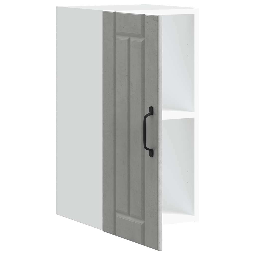 Keukenbovenkast Lucca bewerkt hout betongrijs is nu te koop bij PeponiXL, paradijselijk wonen!