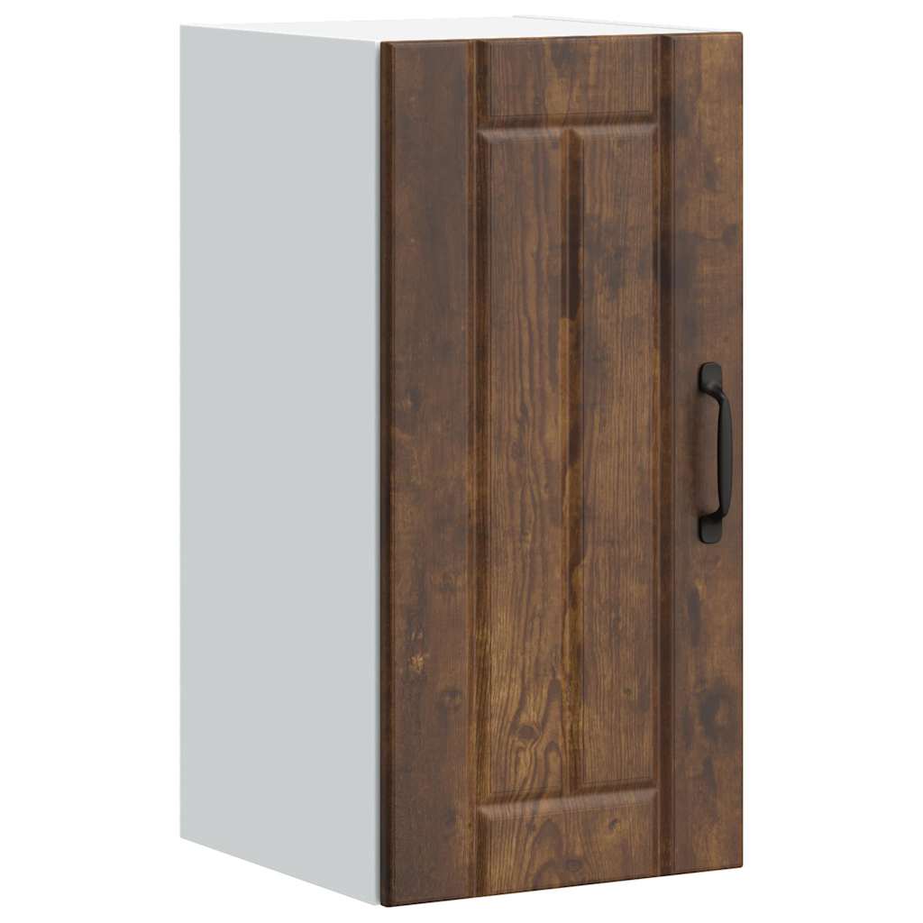 Keukenbovenkast Lucca bewerkt hout gerookt eikenkleurig is nu te koop bij PeponiXL, paradijselijk wonen!