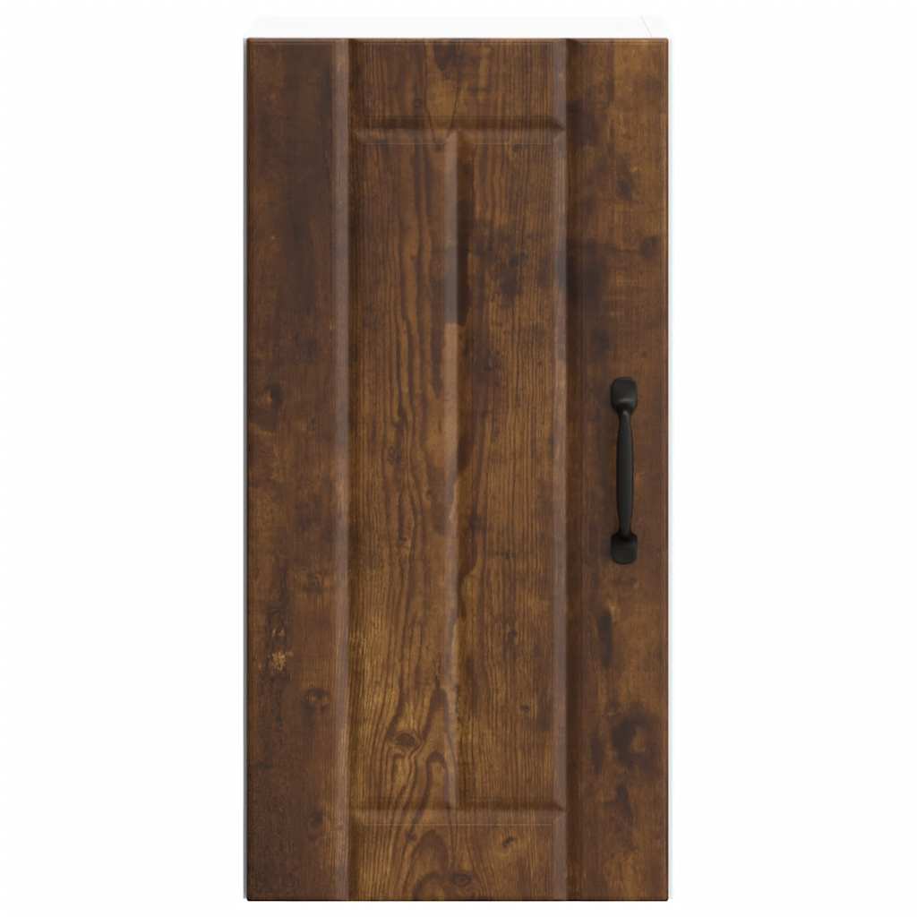 Keukenbovenkast Lucca bewerkt hout gerookt eikenkleurig is nu te koop bij PeponiXL, paradijselijk wonen!