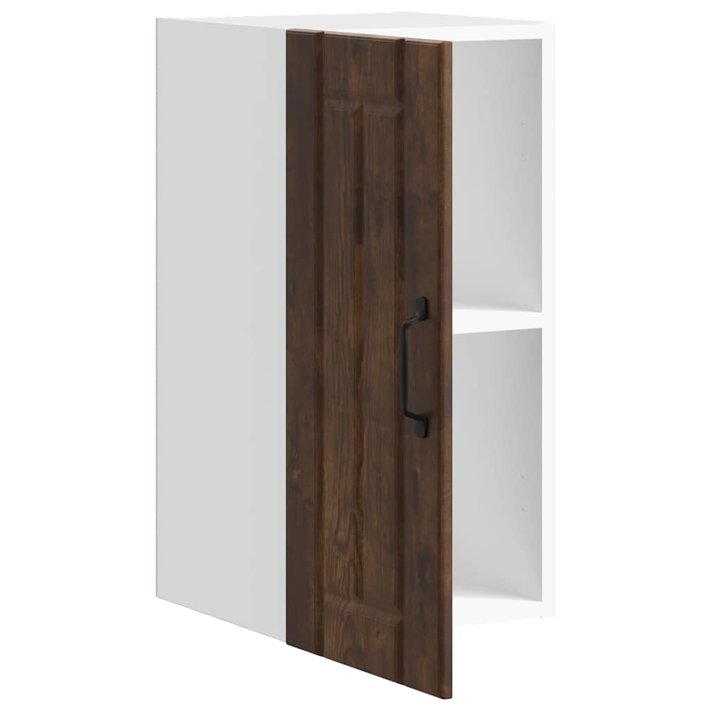 Keukenbovenkast Lucca bewerkt hout gerookt eikenkleurig is nu te koop bij PeponiXL, paradijselijk wonen!
