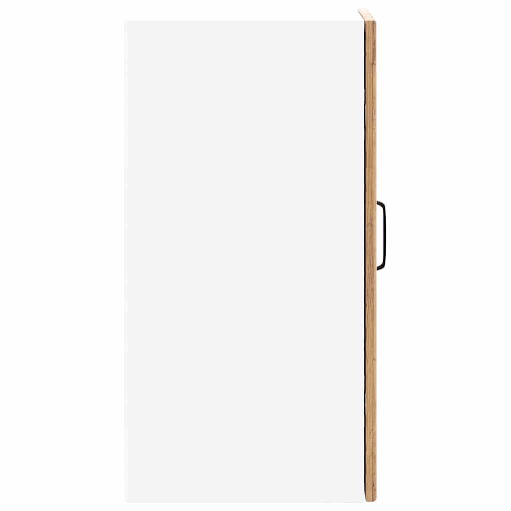 Keukenbovenkast Lucca bewerkt hout oud houtkleurig is nu te koop bij PeponiXL, paradijselijk wonen!