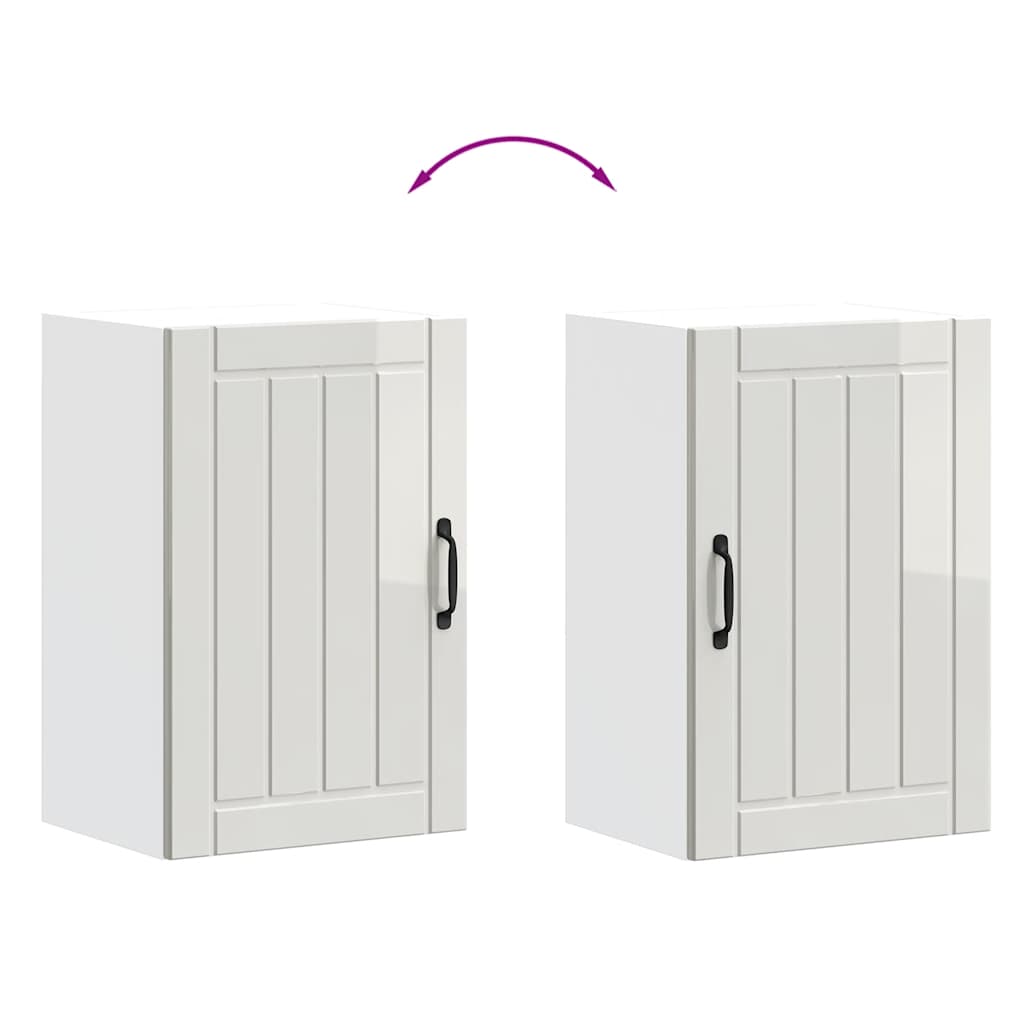 Keukenbovenkast Lucca bewerkt hout hoogglans wit is nu te koop bij PeponiXL, paradijselijk wonen!
