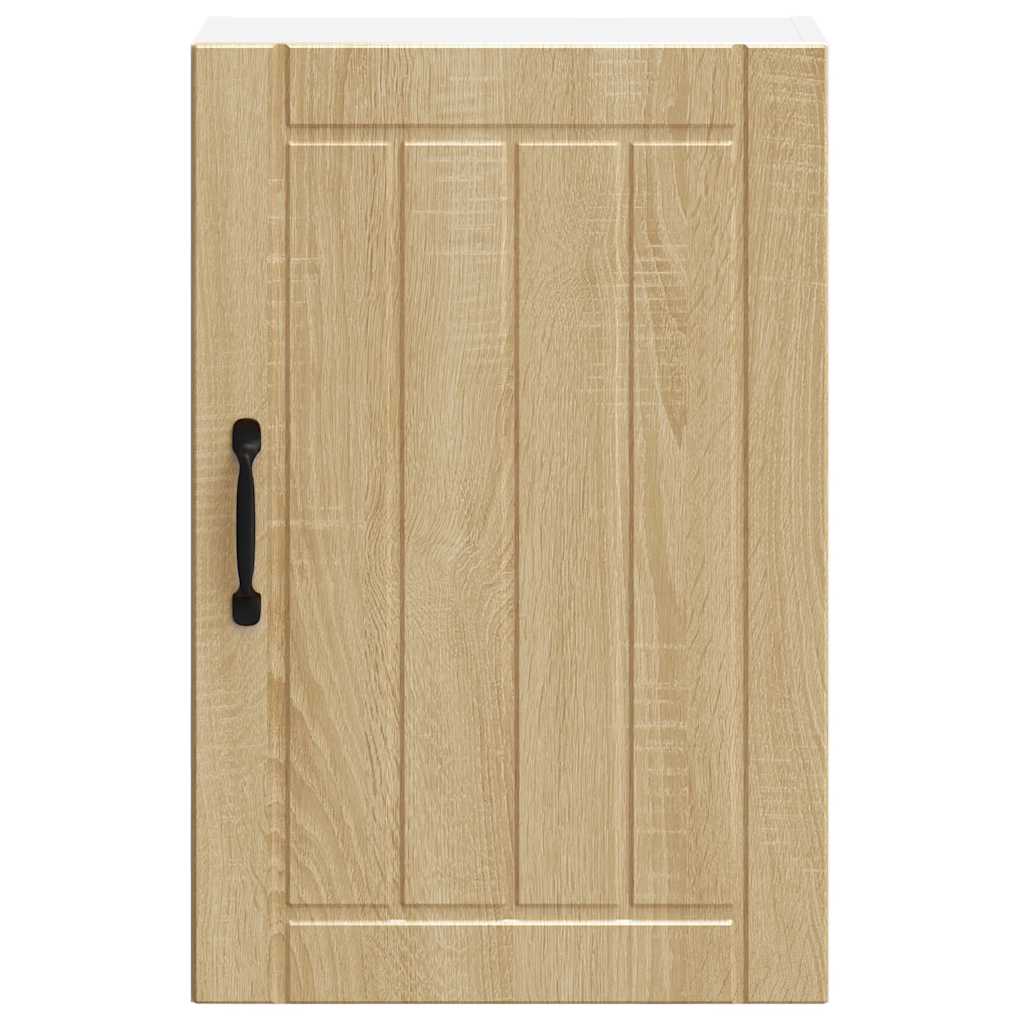 Keukenbovenkast Lucca bewerkt hout sonoma eikenkleurig is nu te koop bij PeponiXL, paradijselijk wonen!