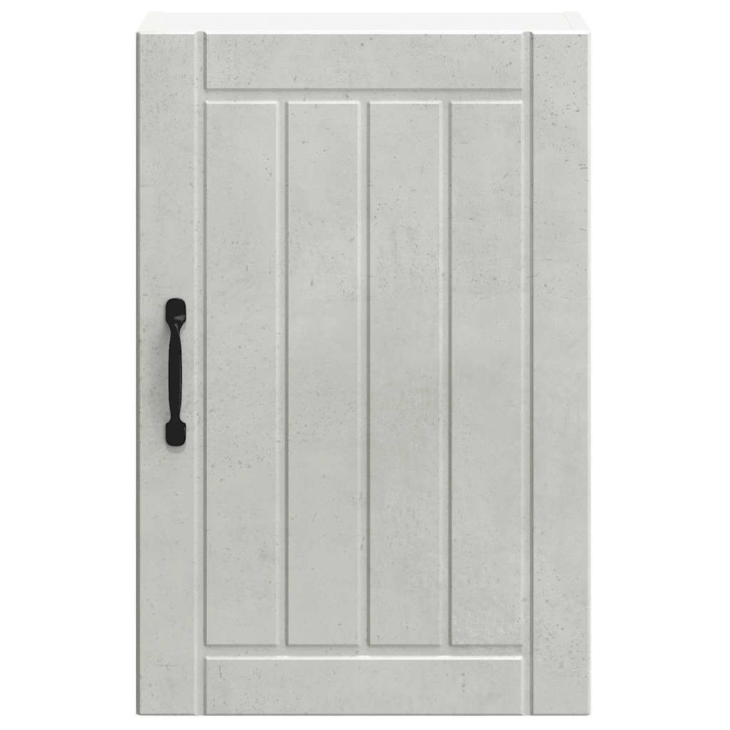 Keukenbovenkast Lucca bewerkt hout betongrijs is nu te koop bij PeponiXL, paradijselijk wonen!