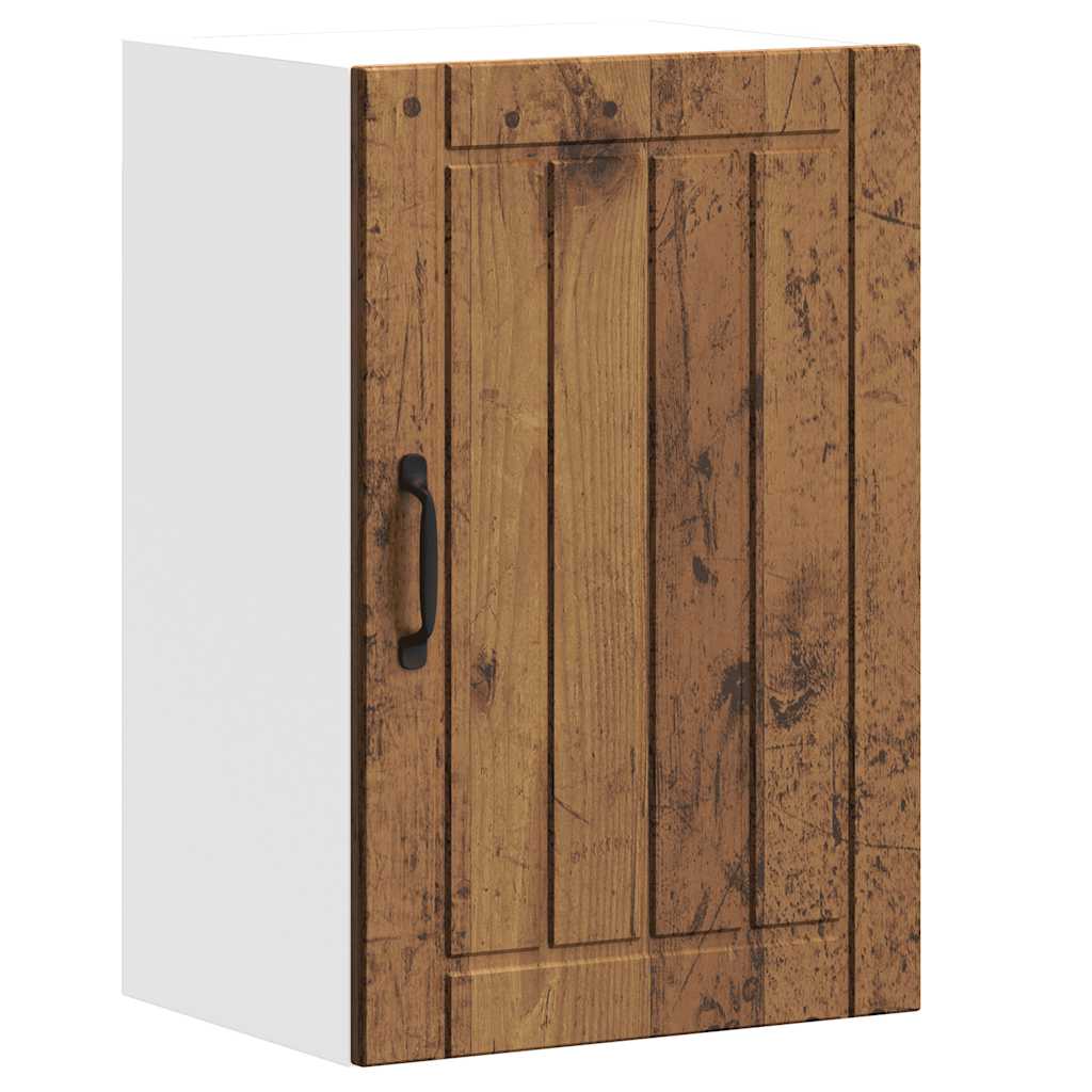 Keukenbovenkast Lucca bewerkt hout oud houtkleurig is nu te koop bij PeponiXL, paradijselijk wonen!