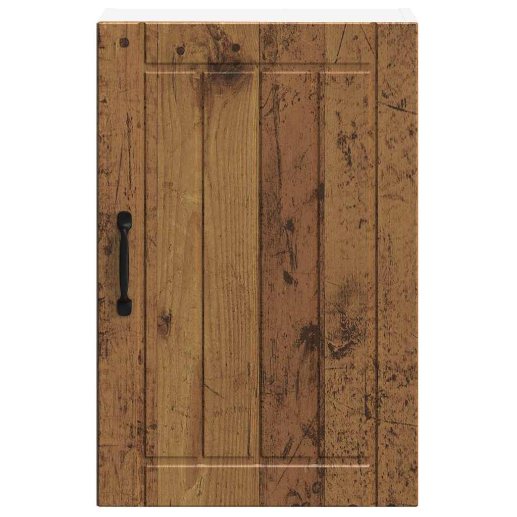 Keukenbovenkast Lucca bewerkt hout oud houtkleurig is nu te koop bij PeponiXL, paradijselijk wonen!