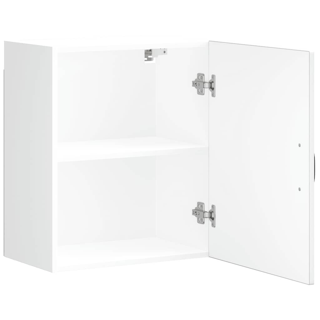 Keukenbovenkast Lucca bewerkt hout wit is nu te koop bij PeponiXL, paradijselijk wonen!