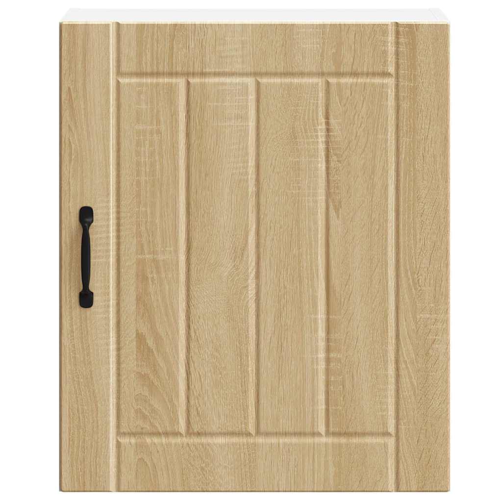 Keukenbovenkast Lucca bewerkt hout sonoma eikenkleurig is nu te koop bij PeponiXL, paradijselijk wonen!