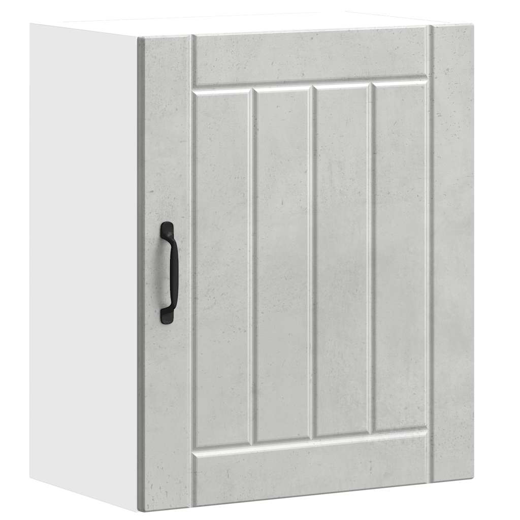 Keukenbovenkast Lucca bewerkt hout betongrijs is nu te koop bij PeponiXL, paradijselijk wonen!