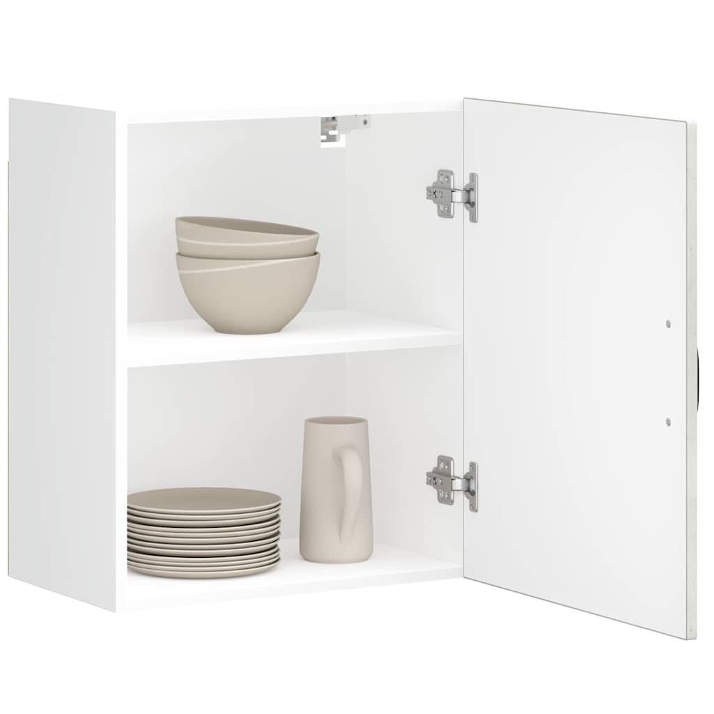 Keukenbovenkast Lucca bewerkt hout betongrijs is nu te koop bij PeponiXL, paradijselijk wonen!