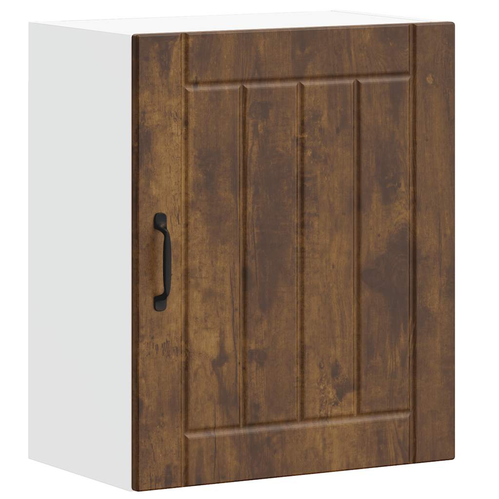 Keukenbovenkast Lucca bewerkt hout gerookt eikenkleurig is nu te koop bij PeponiXL, paradijselijk wonen!