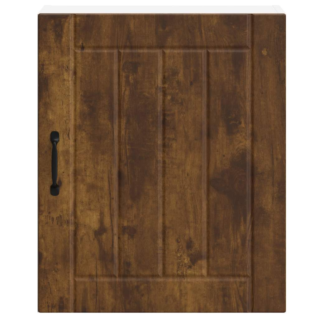 Keukenbovenkast Lucca bewerkt hout gerookt eikenkleurig is nu te koop bij PeponiXL, paradijselijk wonen!