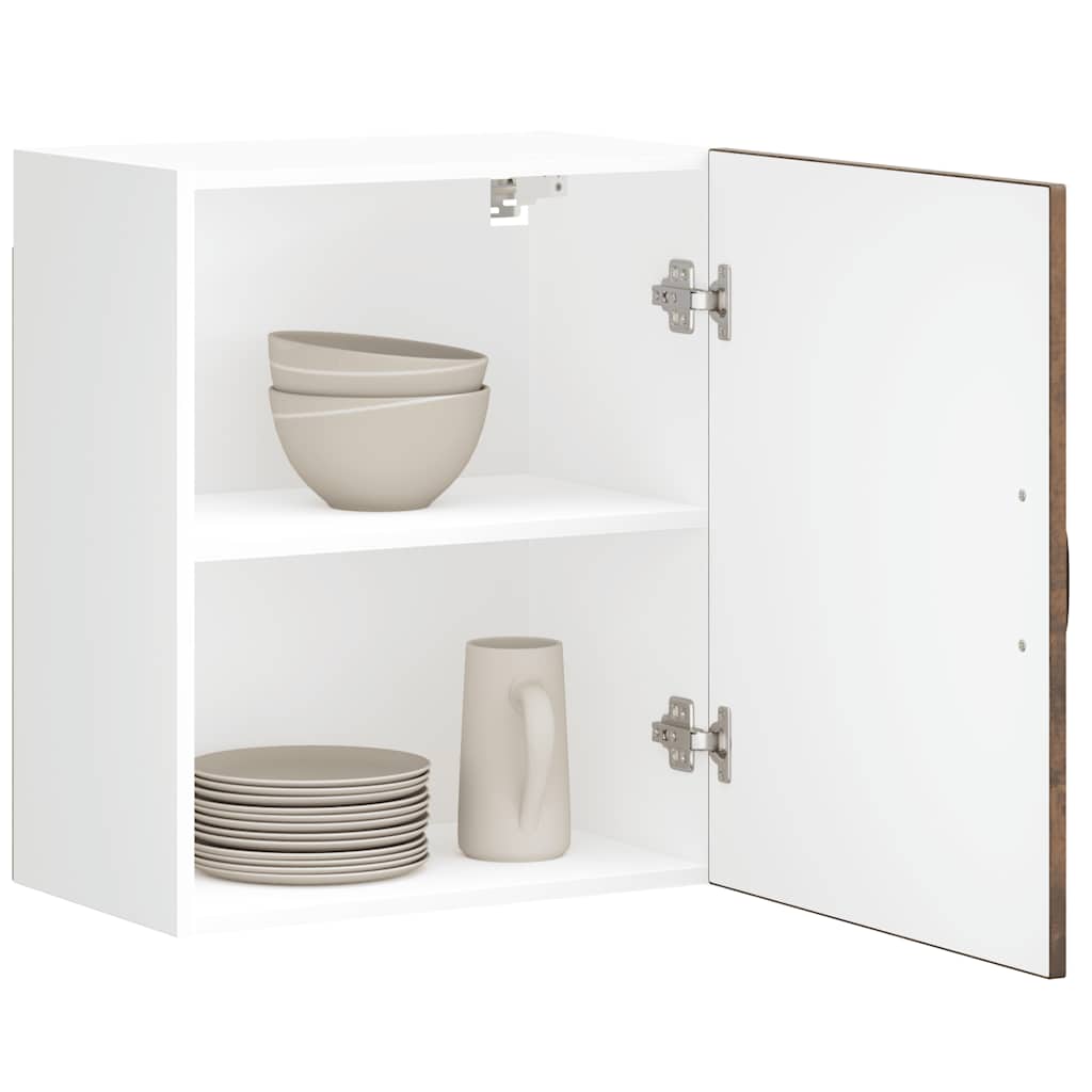 Keukenbovenkast Lucca bewerkt hout gerookt eikenkleurig is nu te koop bij PeponiXL, paradijselijk wonen!