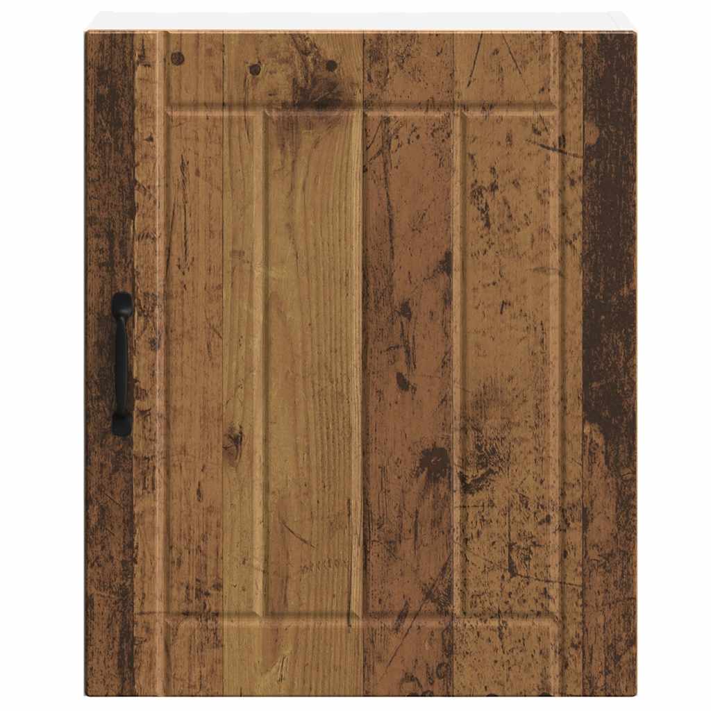 Keukenbovenkast Lucca bewerkt hout oud houtkleurig is nu te koop bij PeponiXL, paradijselijk wonen!