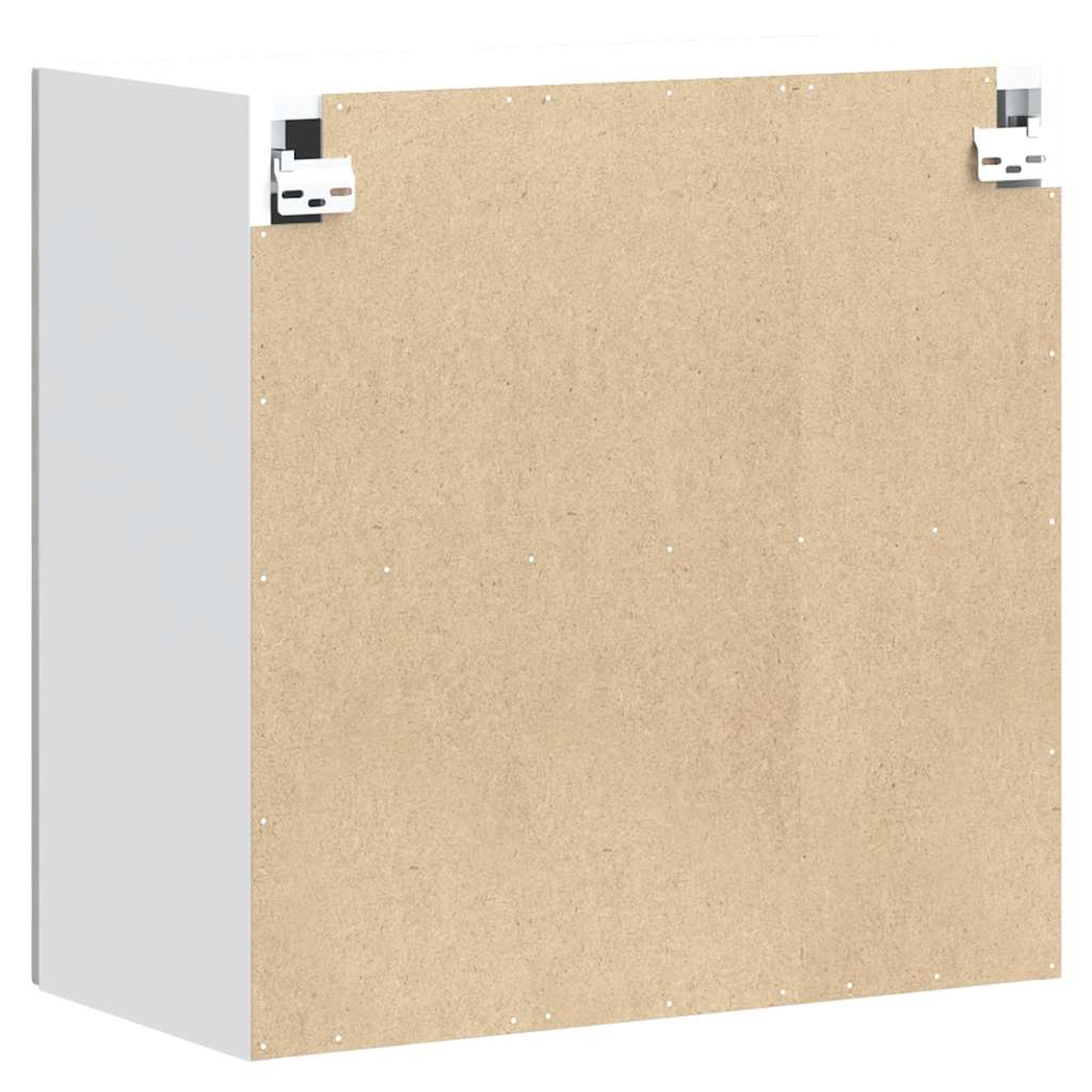 Keukenbovenkast Lucca bewerkt hout hoogglans wit is nu te koop bij PeponiXL, paradijselijk wonen!